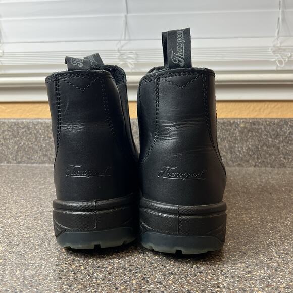 Thorogood 804-6134 Mens Leather Comp Safety Toe Work Boots Black Size 12M PullOn - Picture 9 of 11